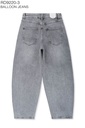 Balloon / barrel en coton - Gris (8)