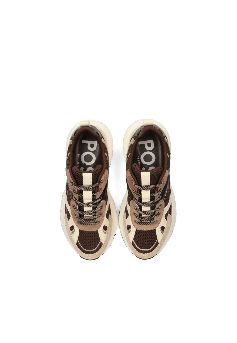 Basket femmes - POSH - Ayoki - Sable (vue 5)