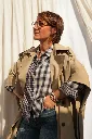 Trench cape croisé - Camel — vue 5