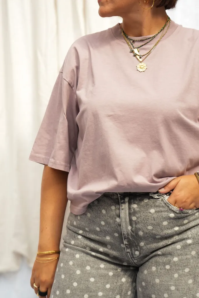 T-shirt basique oversize - Dusty — vue 5