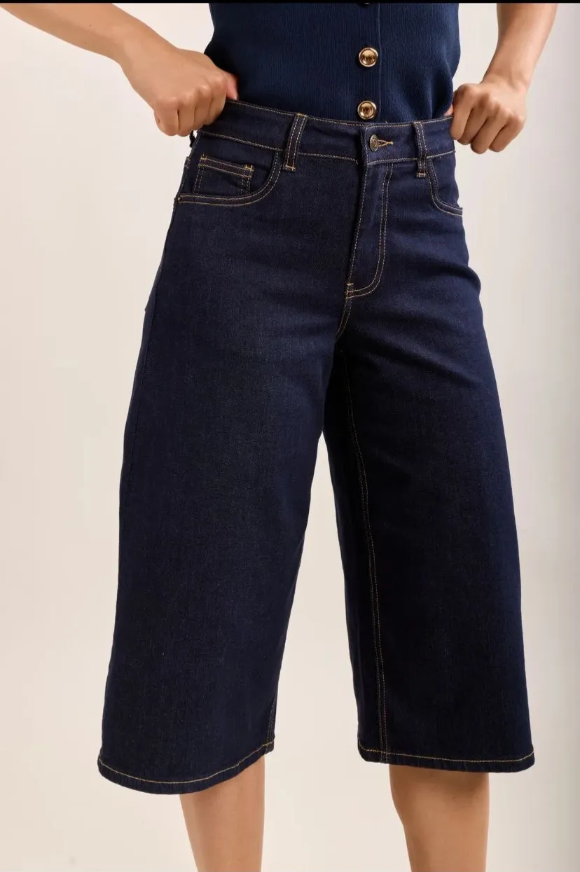 Bermuda / short en jeans - bleu brut — vue 5