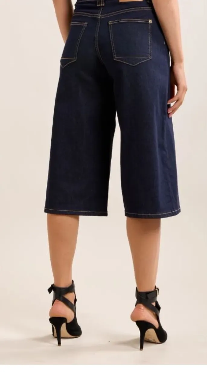 Bermuda / short en jeans - bleu brut — vue 6