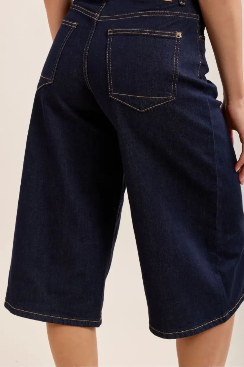 Bermuda / short en jeans - bleu brut — vue 7