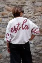 Sweat-shirt en coton - Gris — vue 2
