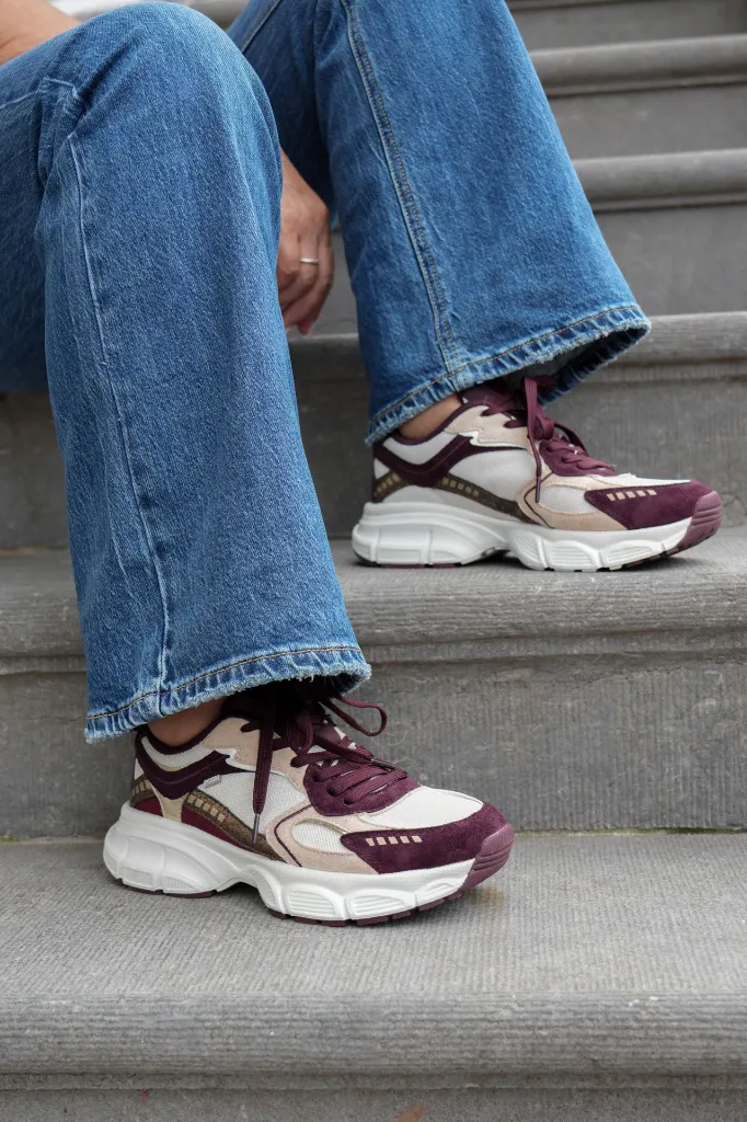 Basket femmes - POSH - Lise - Cerise