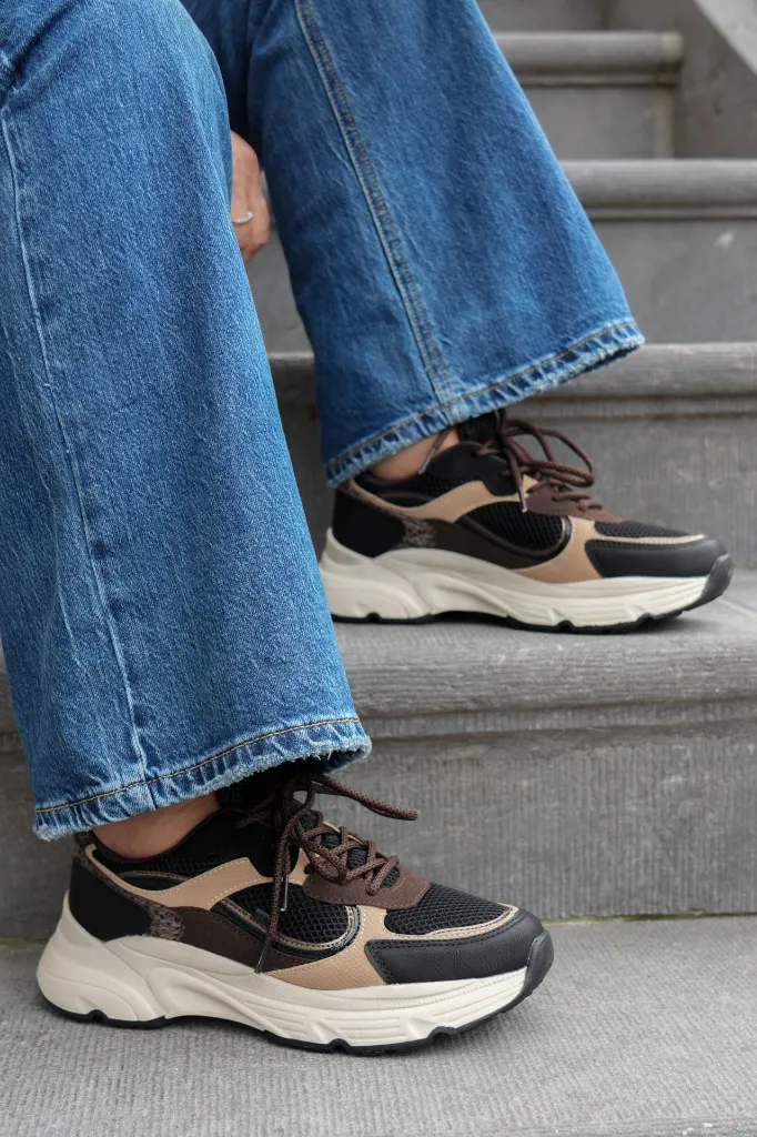 Basket femmes - POSH - Angy - Noir — vue 2