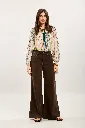 Jeans palazzo  - brun — vue 3