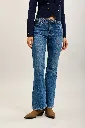 Jeans coupe droite / straight fit - Bleu — vue 5