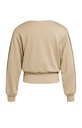 Pull léger avec ceinture et détails plissés - YAYA - Cornstalk Brown (6)