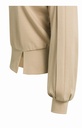 Pull léger avec ceinture et détails plissés - YAYA - Cornstalk Brown (7)