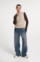 Jean à jambes larges extra-longues (L32) - YAYA - Mid Blue Denim (7)
