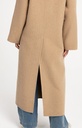 Manteau extra-long en laine mélangée et à la coupe oversize - YAYA - Cornstalk Brown Melange (11)