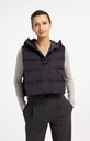 Doudoune sans manches avec capuche - YAYA - Hole Black (5)