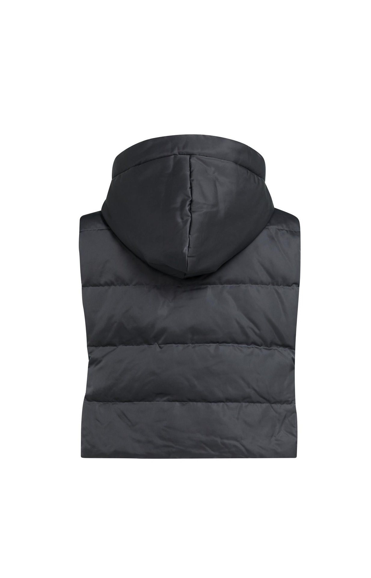 Doudoune sans manches avec capuche - YAYA - Hole Black (10)