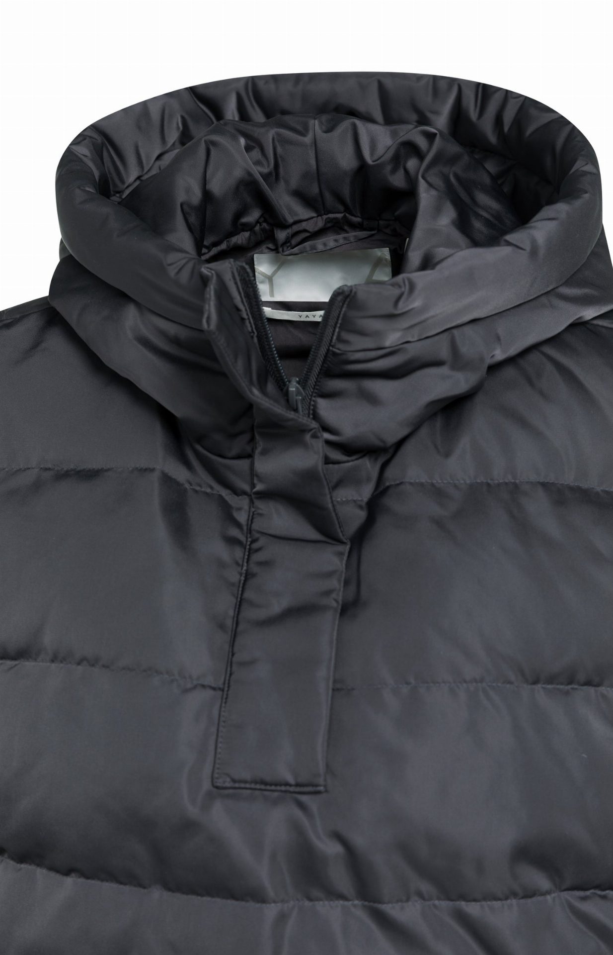 Doudoune sans manches avec capuche - YAYA - Hole Black (11)