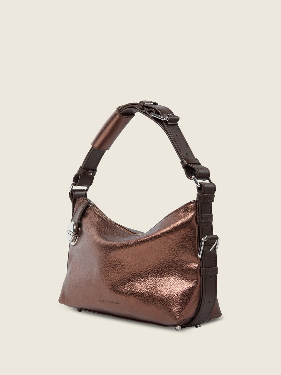 Sac baguette en cuir cuivré - Elliott Baguette (2)