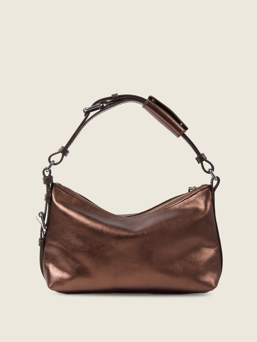 Sac baguette en cuir cuivré - Elliott Baguette (3)