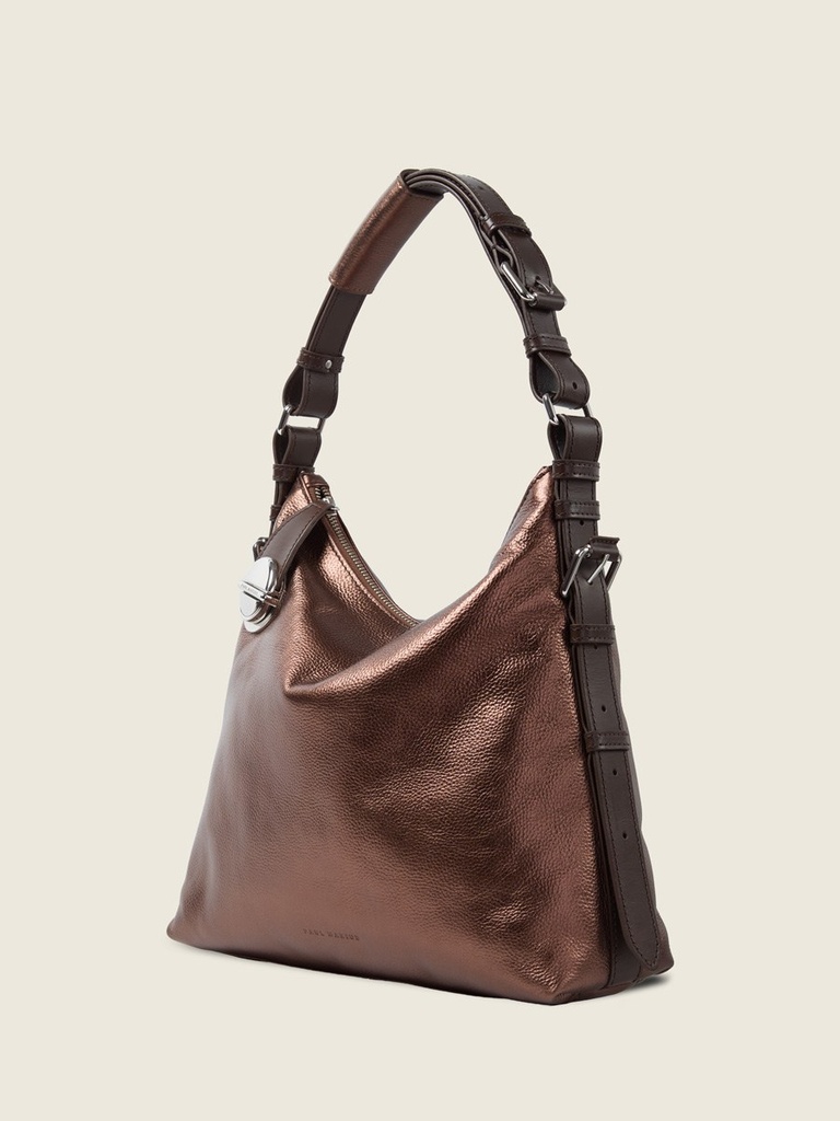 Sac Hobo en cuir cuivré - Elliott Hobo (2)