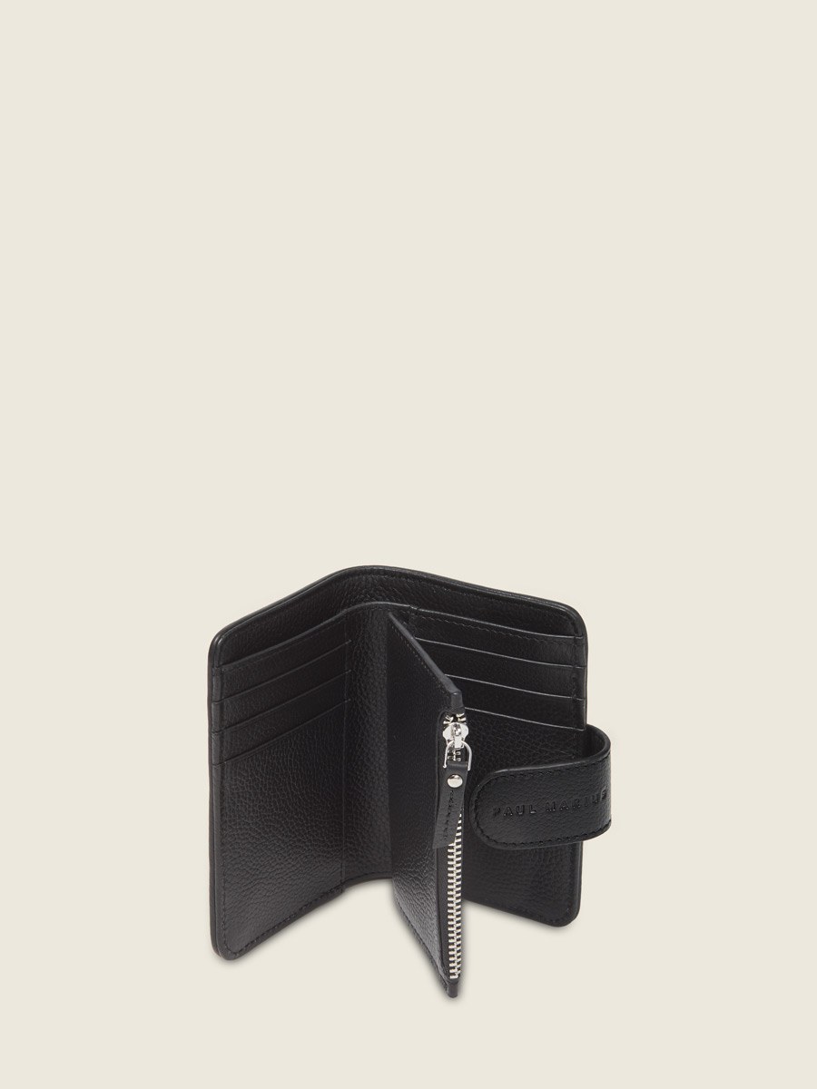 Portefeuille noir Valentine (5)