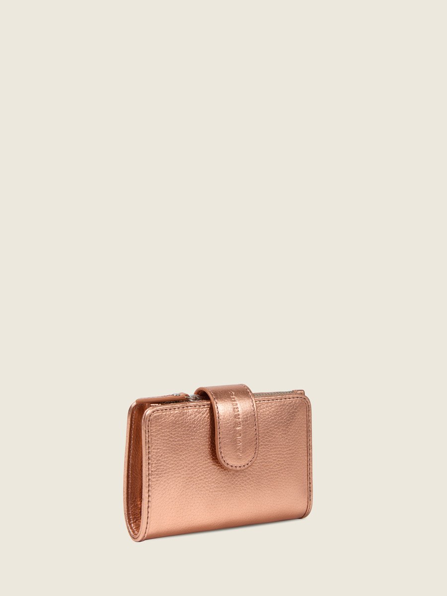 Portefeuille or rose Valentine (3)