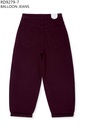 Jeans ballon - Bordeaux (9)