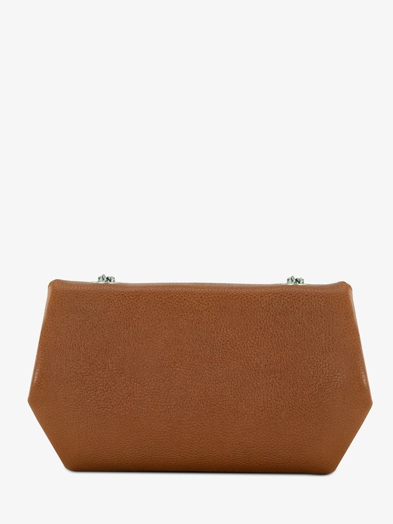 LeGustave Pochette Naturel - mini sac a main marron cuir femme (3)