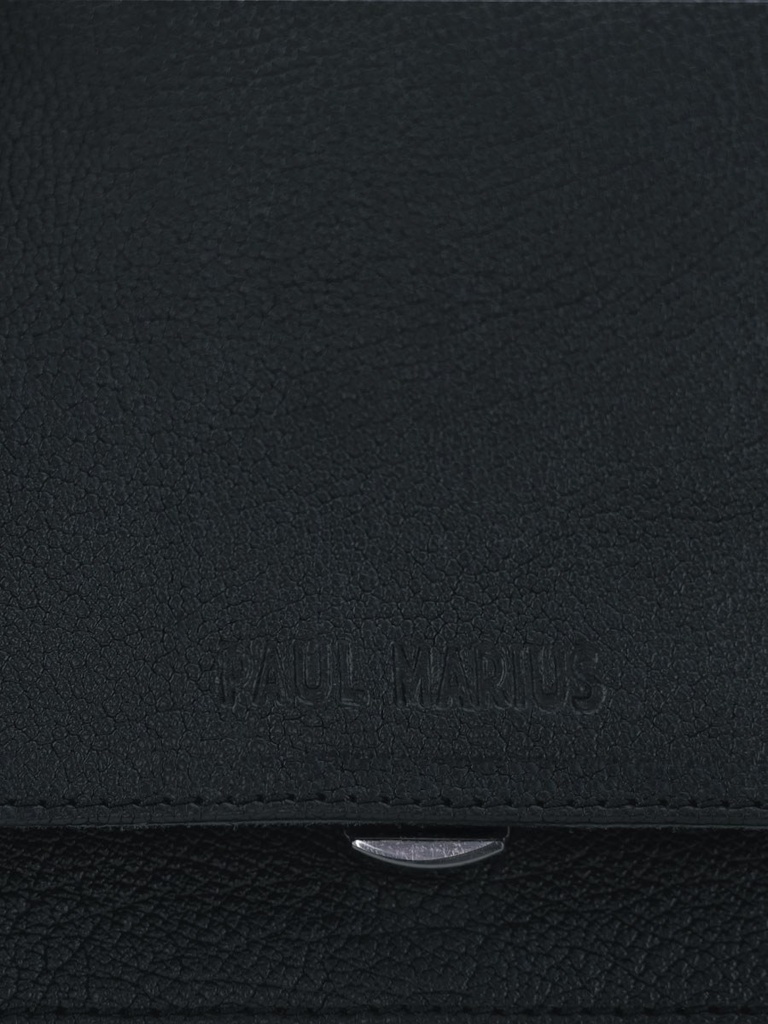 Diane S Noir - sac bandoulière cuir noir femme (5)