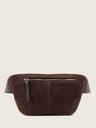 LaBanane Chocolat - sac banane en cuir marron unisexe (2)