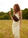 LaBanane Chocolat - sac banane en cuir marron unisexe (6)