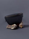 LaBanane Noir Charbon - sac banane en cuir noir (5)
