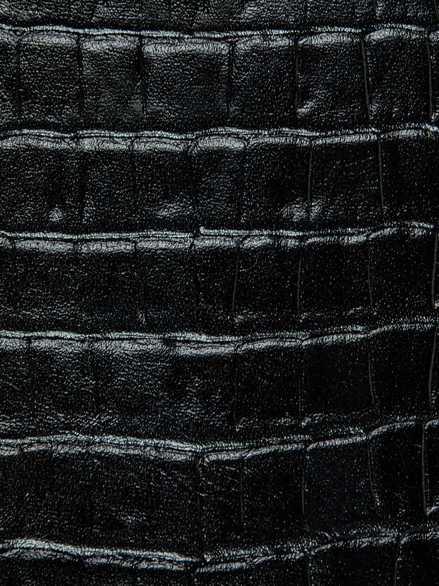 LaBanane Héritage Noir de Jais - sac banane en cuir noir pour femme (4)