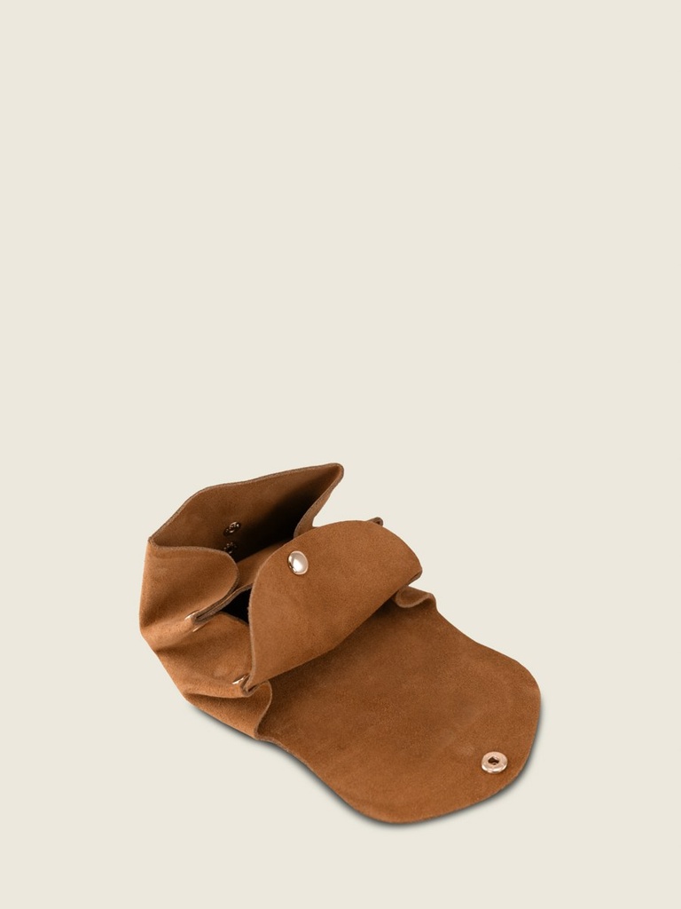 LeGustave Fauve - porte-monnaie en cuir marron