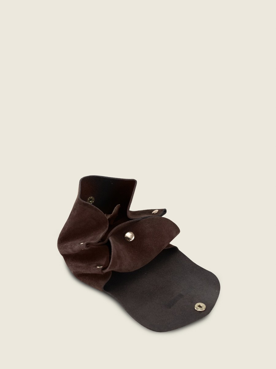 LeGustave Chocolat - porte-monnaie en cuir marron (2)