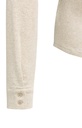 Chemisier en jersey chiné avec col - YAYA - Pure Cashmere Grey Melange (4)
