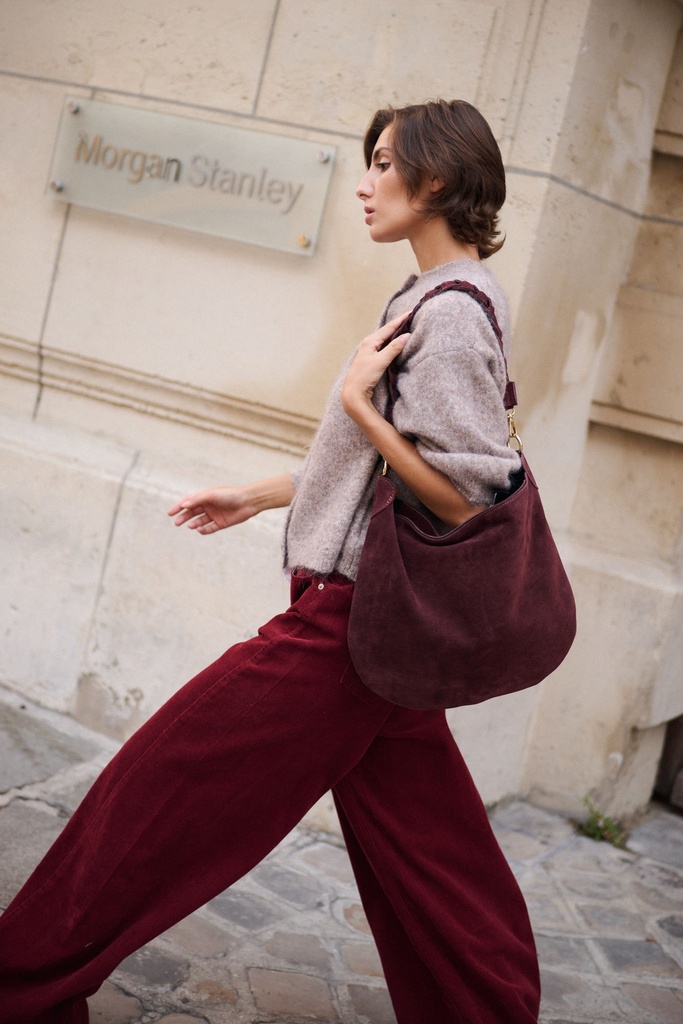 Gilet manches 3/4 - Taupe (4)