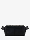 SAC BANANE CUIR UNISEX - LABANANE 90'S PYTHON - GRIS / NOIR — vue 4