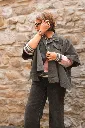 Jeans wide leg - gris foncé (vue 10)