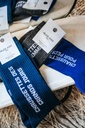 Chaussettes - Félicie Aussi - Pour pecho - Bleu paillettes - 36/40 — vue 2