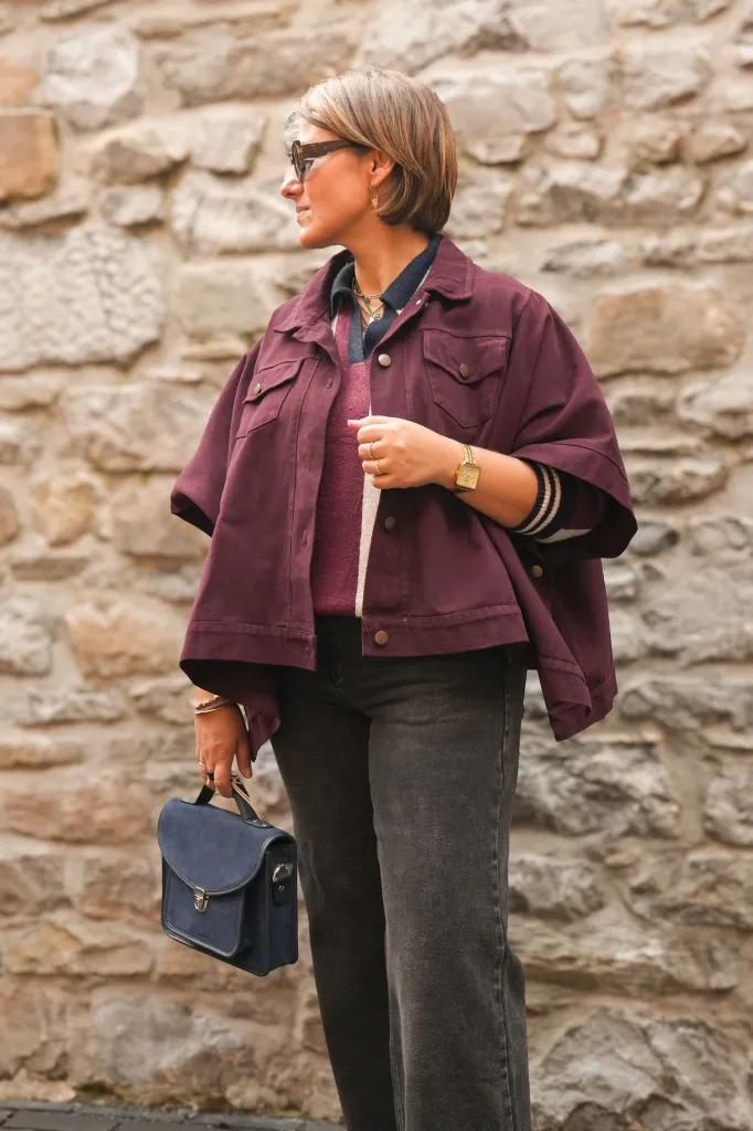 Jeans wide leg - gris foncé (vue 15)