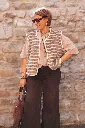 T-shirt oversize délavé - Beige sable (vue 6)