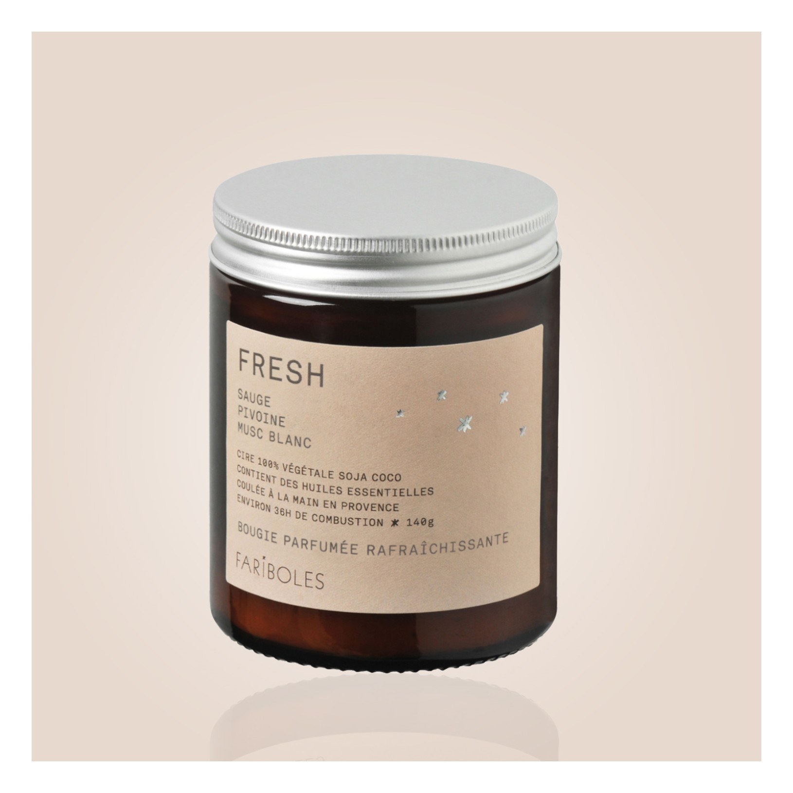 Bougie - FARIBOLES - Fresh 140g (2)