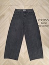 Jeans barrel / ballon - Gris texturé (7)