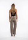Jeans mom - Taupe délavé (3)