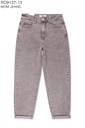 Jeans mom - Taupe délavé (8)