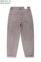 Jeans mom - Taupe délavé (9)