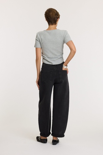 Jeans Balloon / barrel - Noir