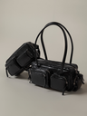 SAC BANANE EN CUIR UNISEXE LABANANE 90'S - Eclipse — vue 3