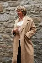 Manteau extra-long en laine mélangée et à la coupe oversize - YAYA - Cornstalk Brown Melange (vue 28)