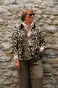 Surchemise en jeans oversized - Max - Léopard camel (vue 9)