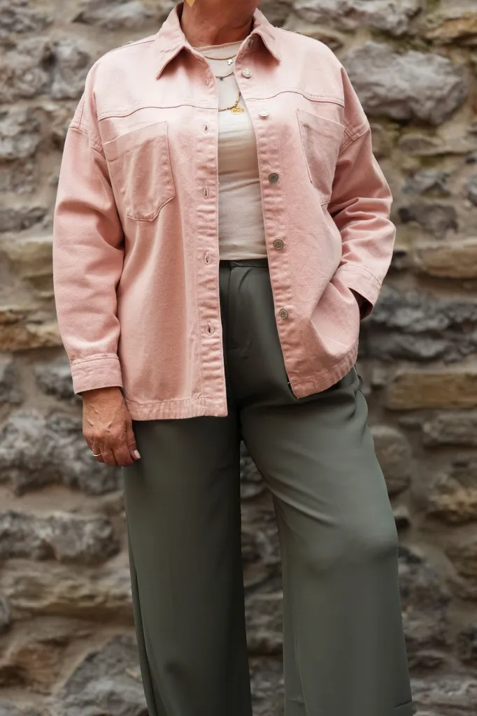 Pantalon de tailleur fluide avec plis plats - Pina - Vert sauge (vue 7)